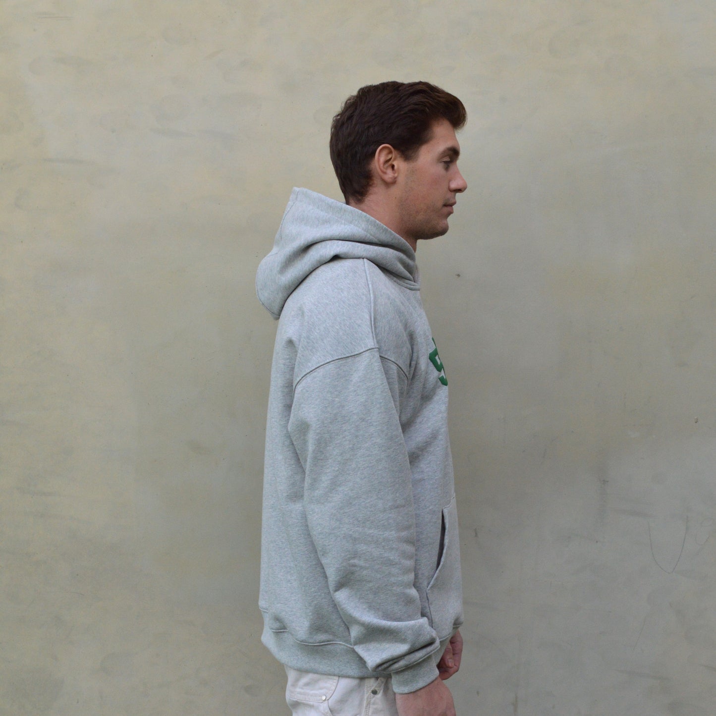 Varsity Heavyweight Hoodie | Forest Green